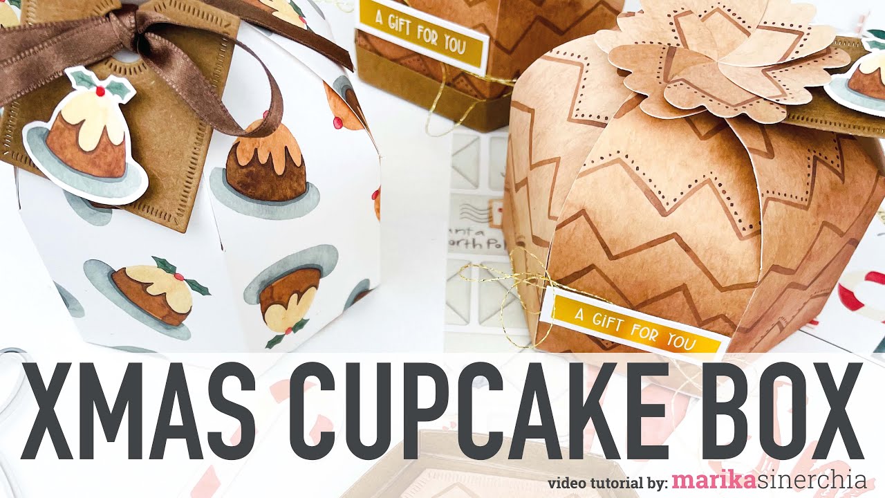 Xmas Cupcake Box