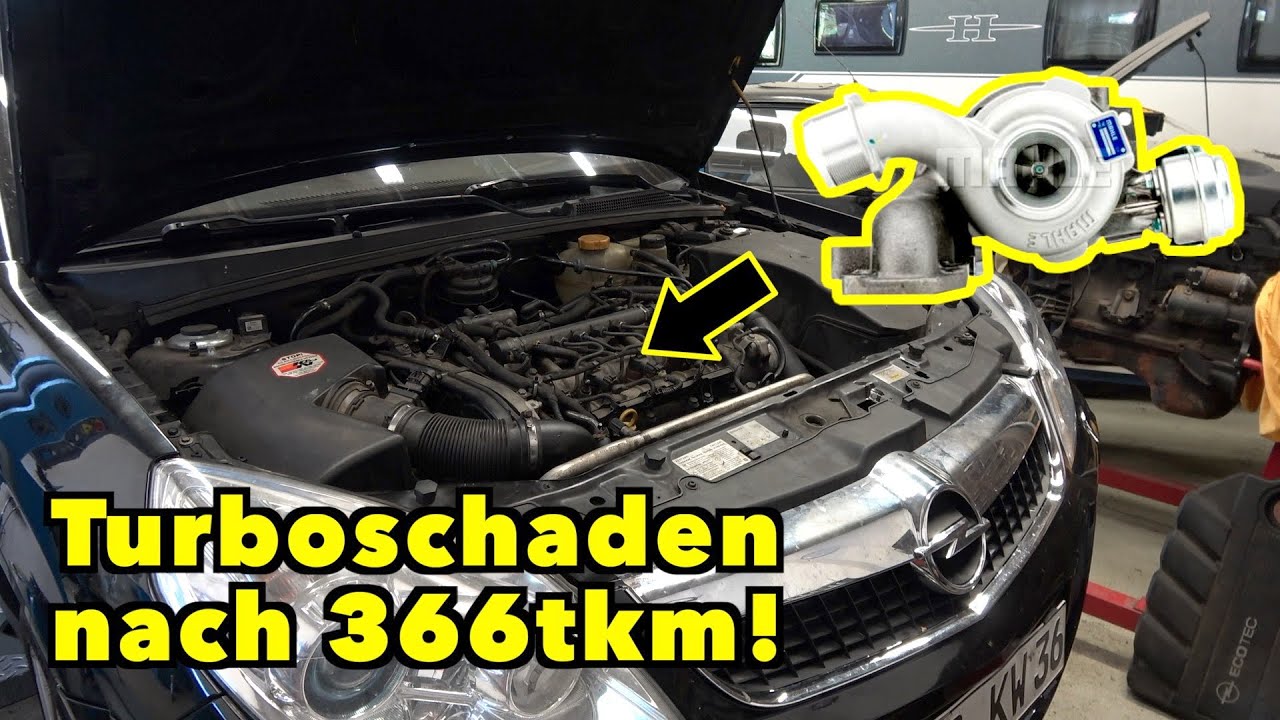 Turbolader tauschen am Opel 1.9CDTI Motor (Z19DTH) | Learning by viewing