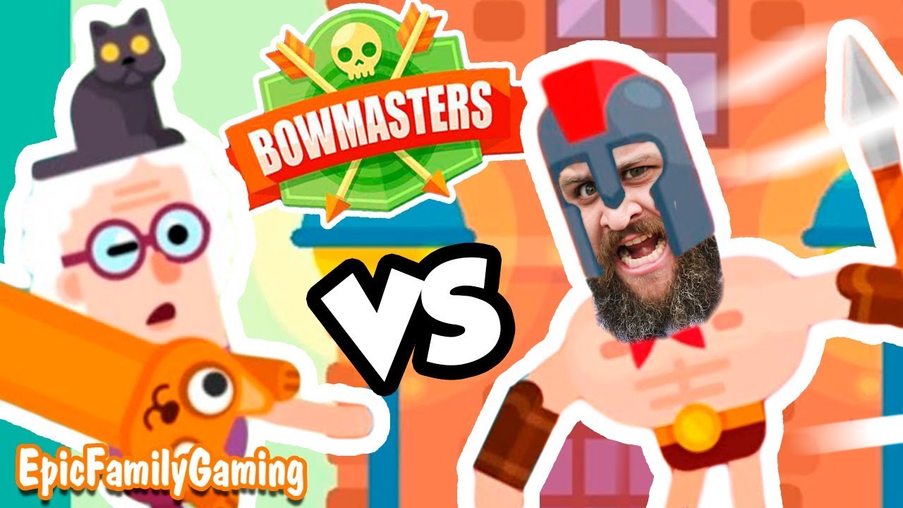 ULTIMATE BOWMASTERS Leonidas vs Barbara a Bowmasters Gameplay Walkthrough by Epic Family Gaming