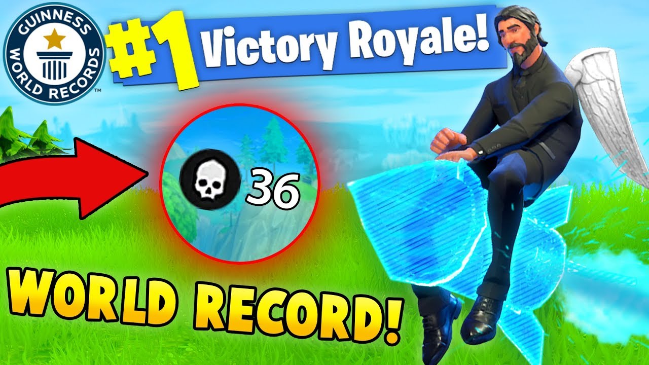 36 KILLS SOLO WORLD RECORD! (Fortnite Solo Squads FAILS & WINS #6)
