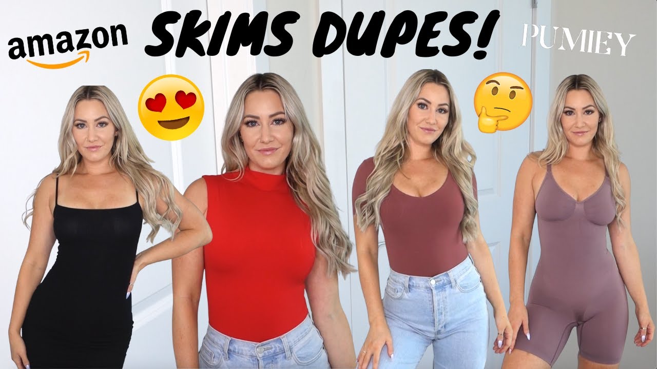 VIRAL SKIMS DUPES! Amazon Pumiey Review