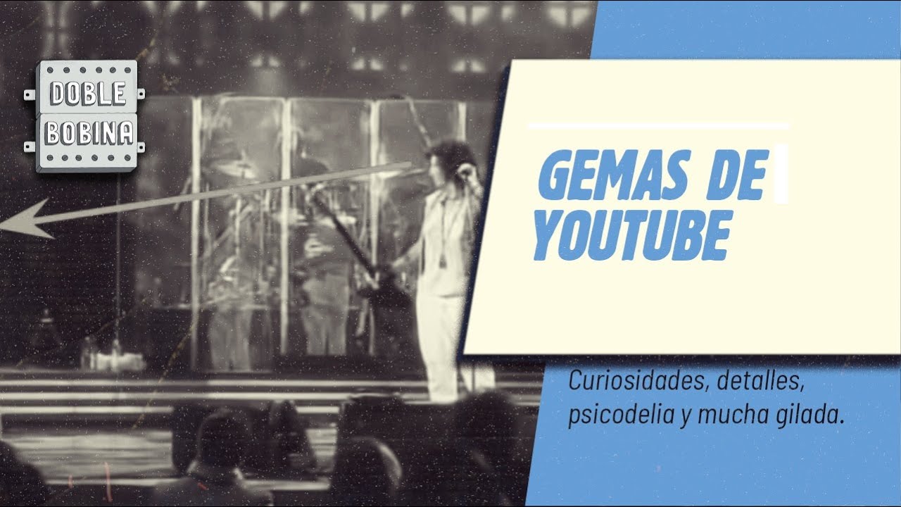Gemas de Youtube: curiosidades en videos de música en vivo.