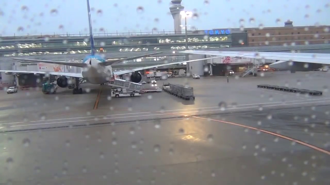 羽田空港発福岡空港行　ノーカット　ANA263便  16：30発　夕焼けから夜へ
