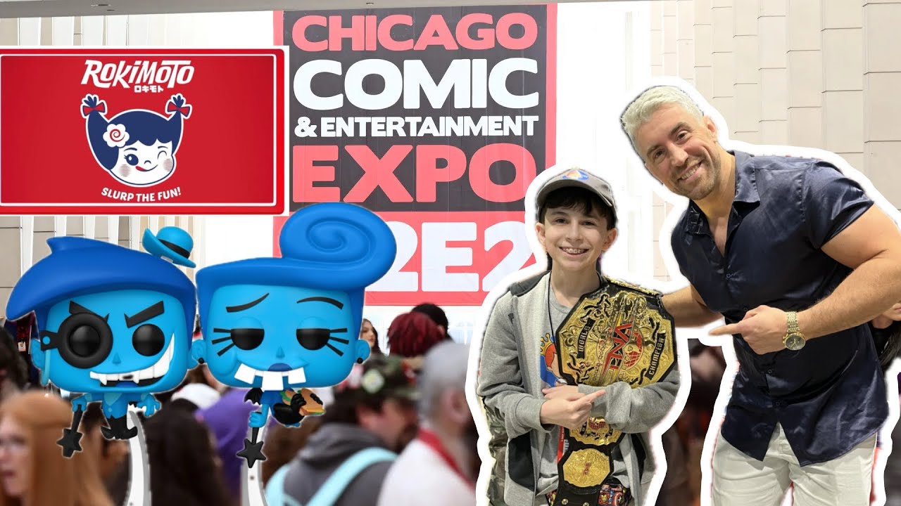 C2E2 funko hunt and vlog!