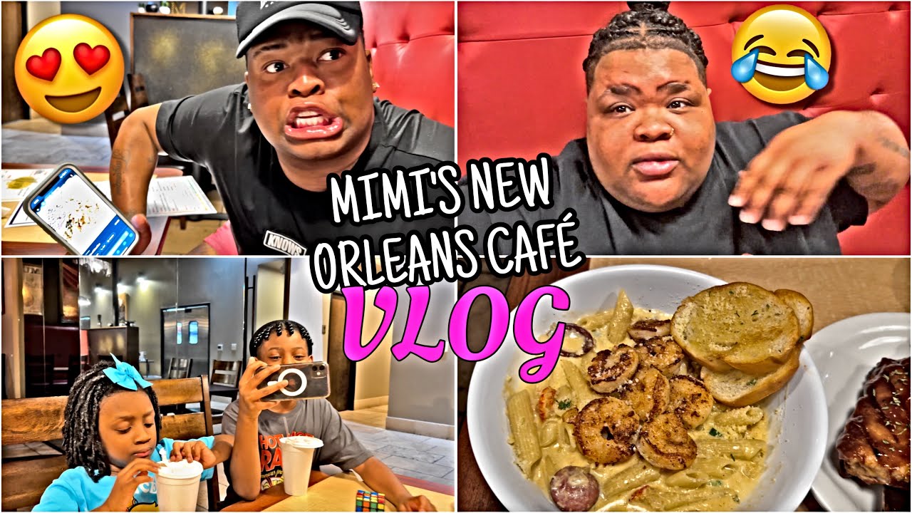 FAMILY VLOG WE TRIED MIMIS NEW ORLEANS CAFE (IT WAS BUSSIN)