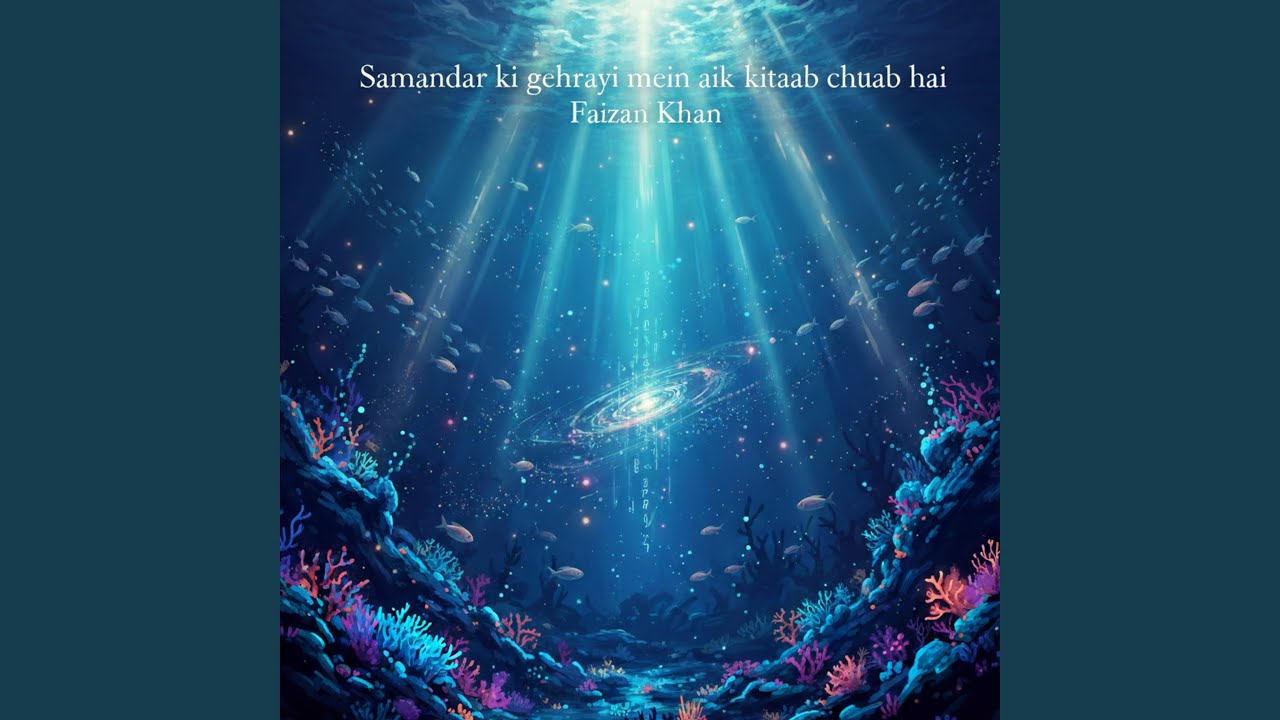 Samandar ki gehrayi mein aik kitaab chuab hai