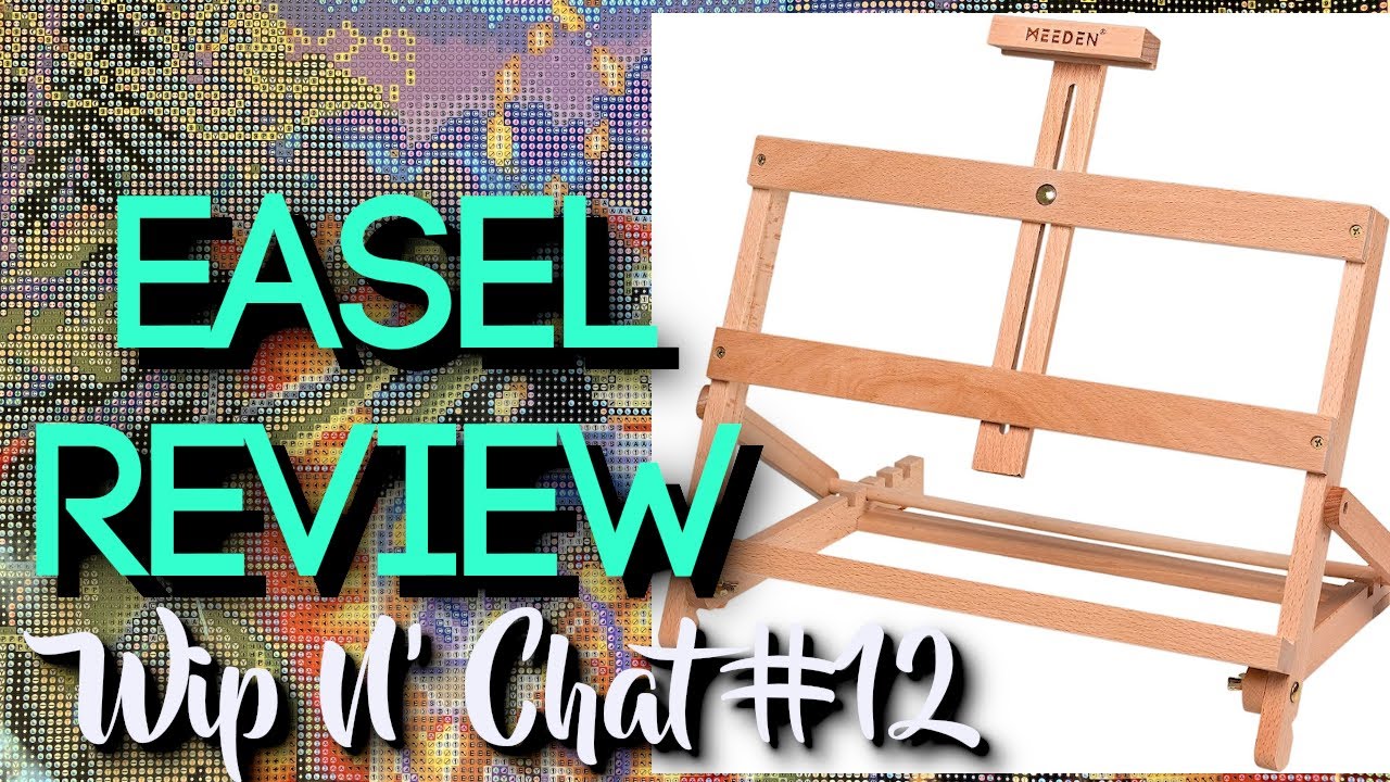No More Diamond Painting Back Pain! New Easel Review | Wip n' Chat #12