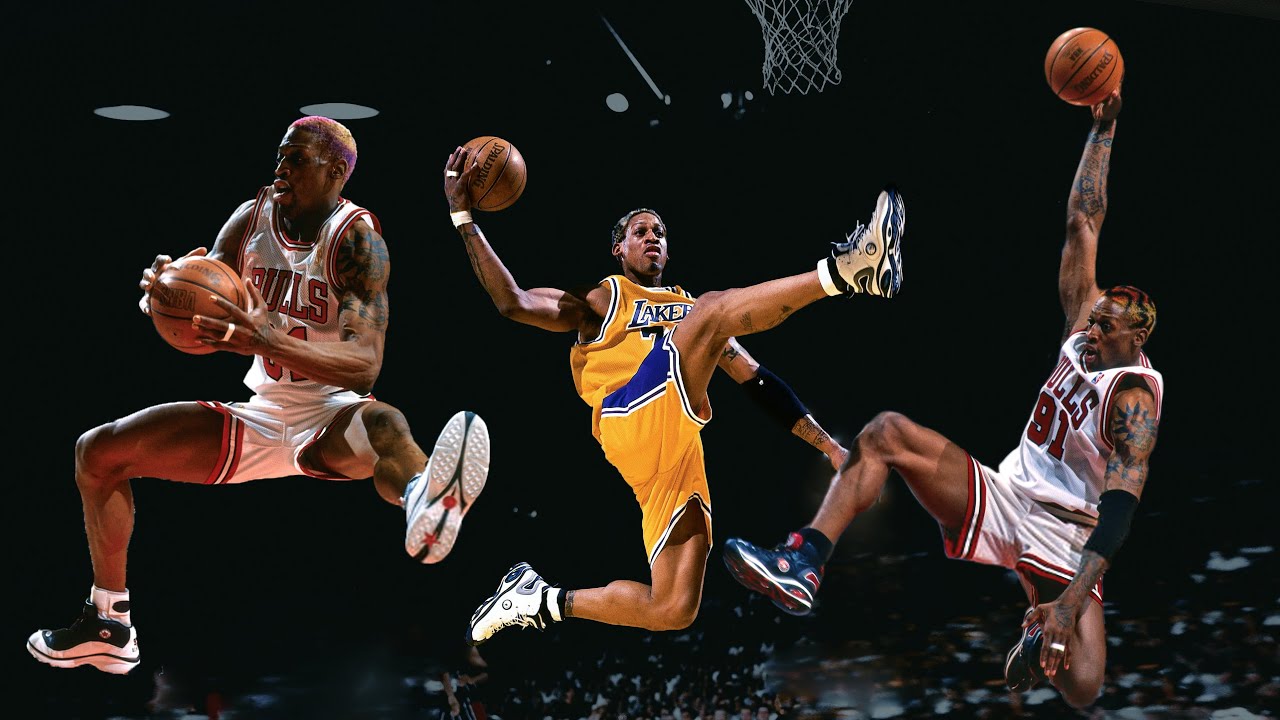 Dennis Rodman Top 10 Career Rebounds