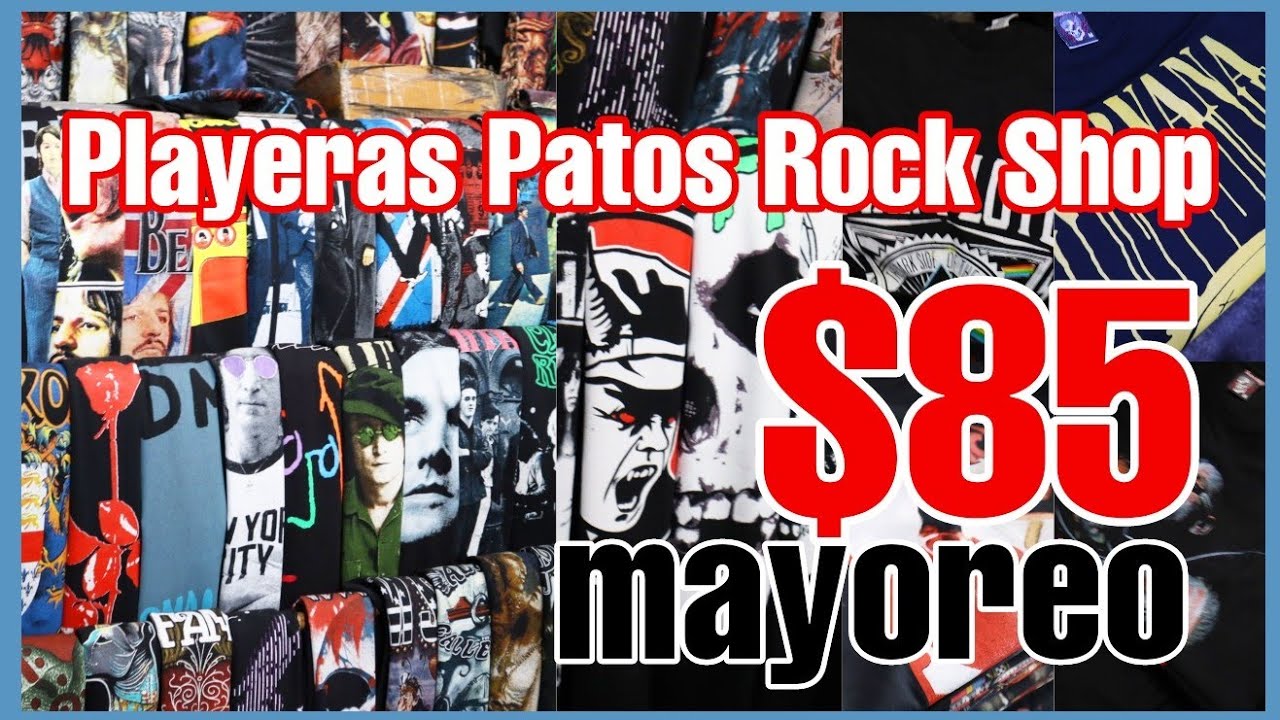 💀Playeras de bandas de Rock mayoreo🤟