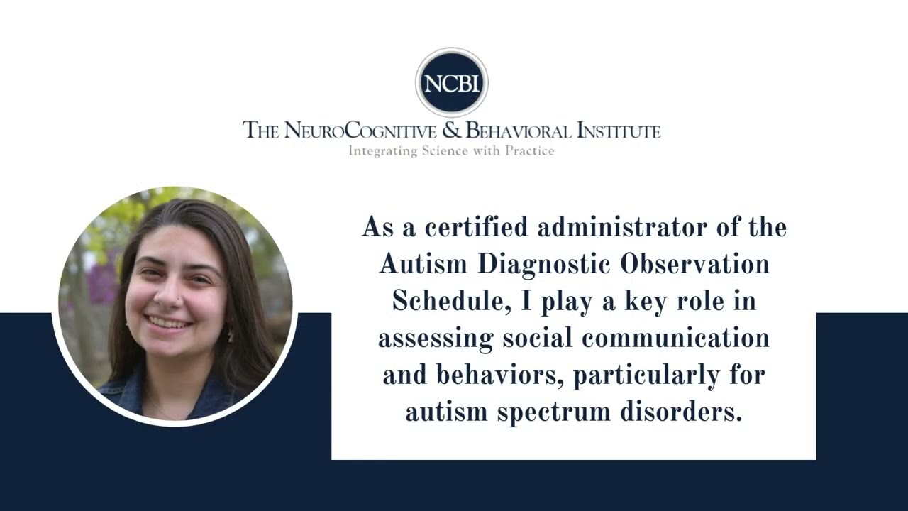 Sarah Rosa on NCBI's Neurodevelopmental Disorders Diagnostic and Treatment Center