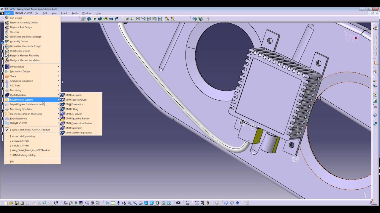 Wing wire harness Assy