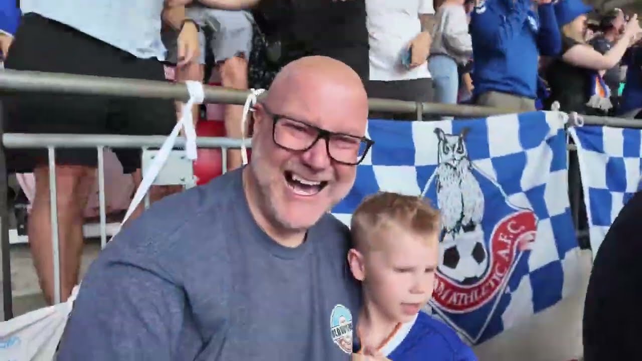 Oldham v Southend  Play off Final 2025 - All the VLOGS  of Norwood + Harratt Goals
