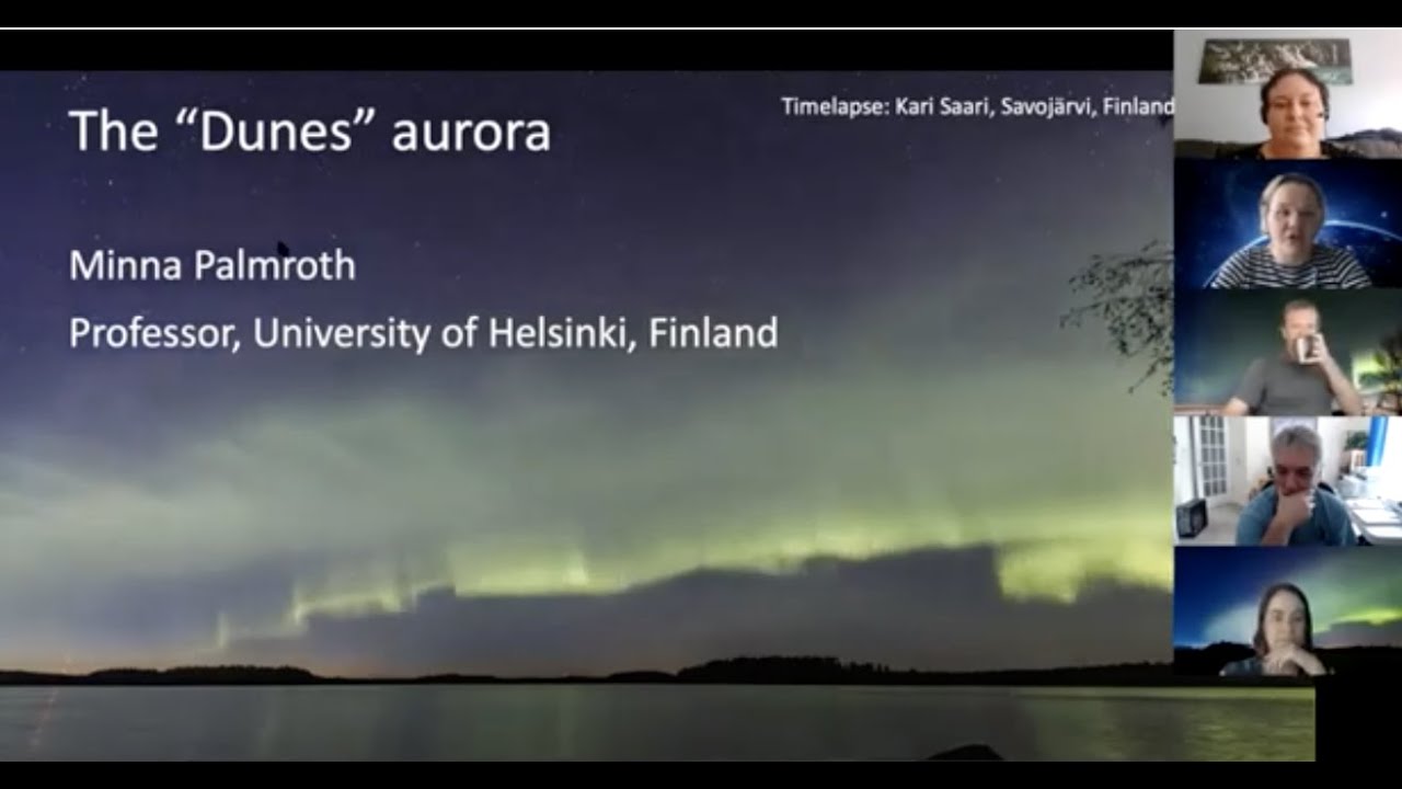 Aurorasaurus Q&A on Dune Aurora with Dr. Minna Palmroth