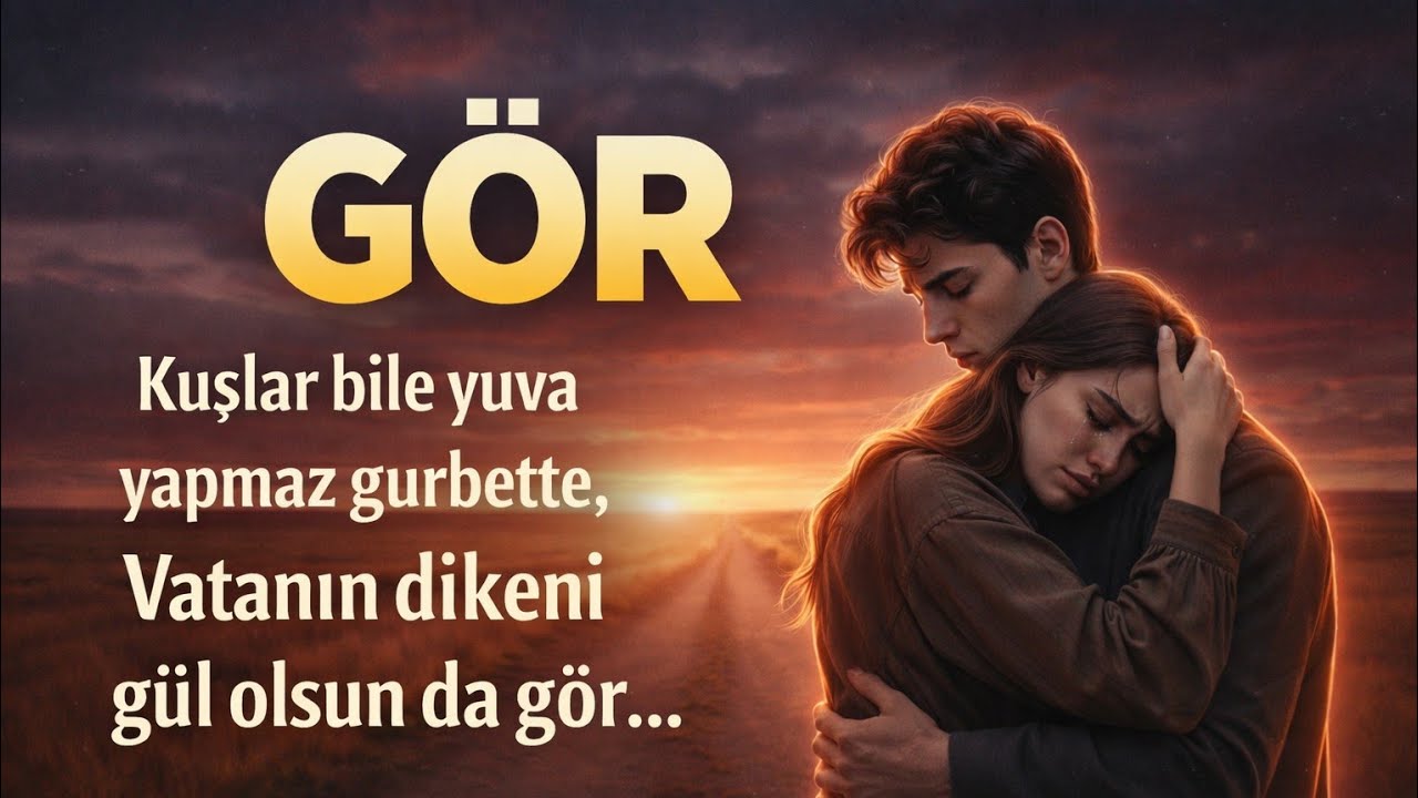 KUŞLAR BİLE YUVA YAPMAZ GURBETTE | Âşık Ersun Bağcı