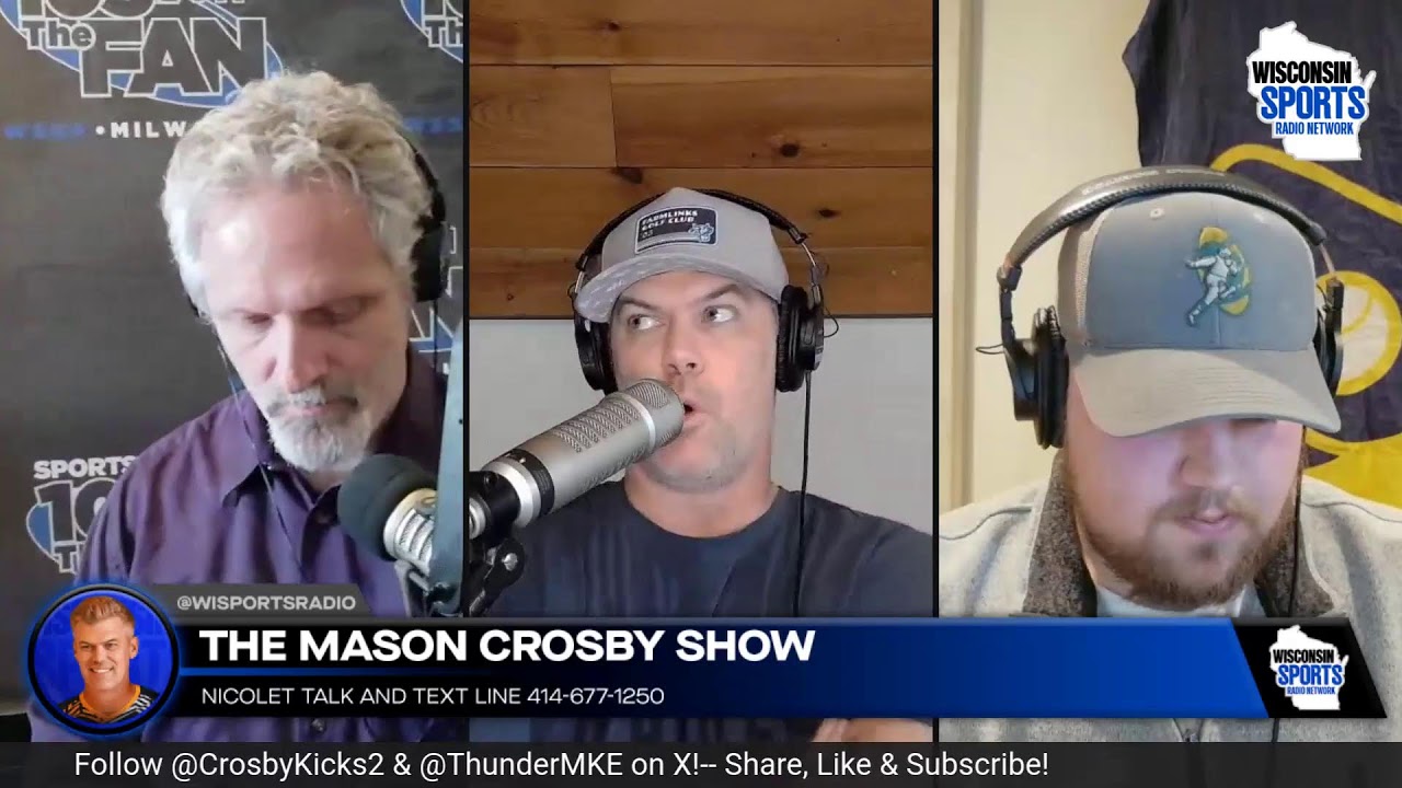 01-27-26 The Mason Crosby Show: Hafley Poaching Packers Coaches, Eliot Shorr-Parks 1p