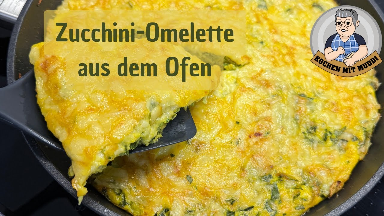 Zucchini-Omelette aus dem Ofen