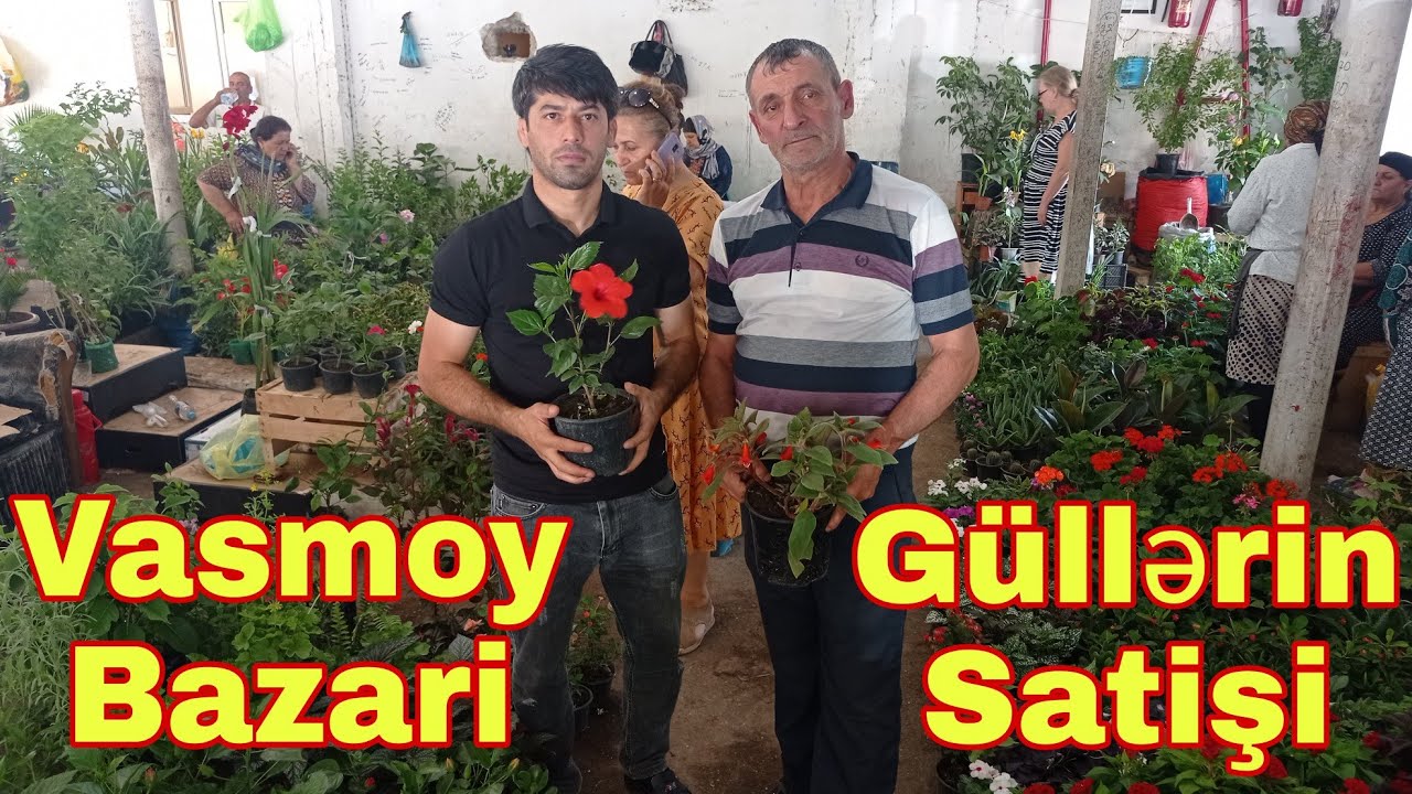 Vasmoy Bazari Güllerin Satişi 05 06 2022