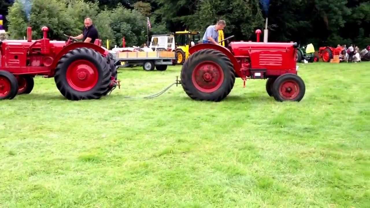 David Brown 50Ds and Cropmaster Diesel 50 in One Field