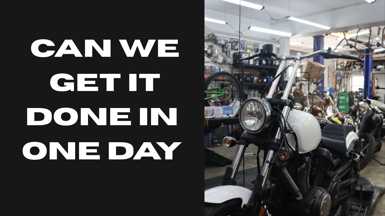 Yamaha Bolt Club Style Build Episode 1