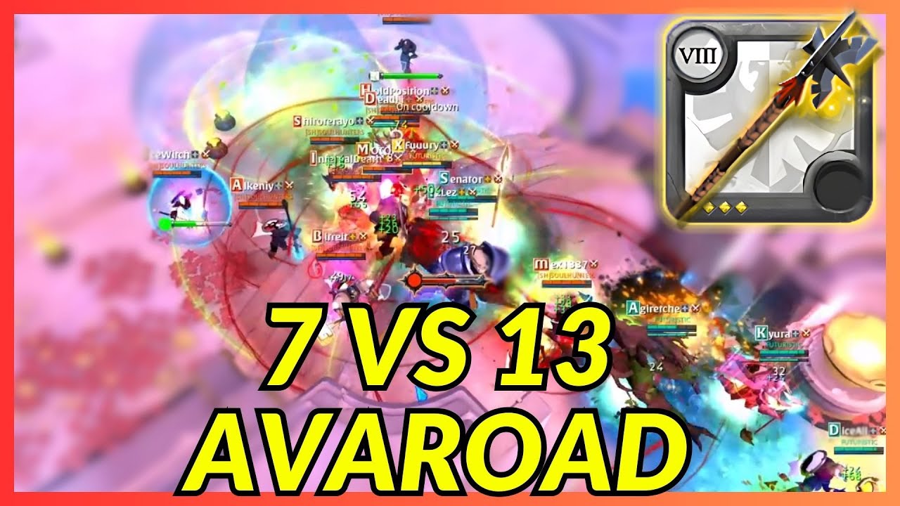 7 против 13 Albion Online Avaroad Small Scale | Carrioncaller Albion Online