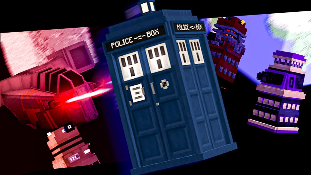 ВТОРЖЕНИЕ ДАЛЕКОВ В МАЙНКРАФТЕ | ПОСЛЕДНЕЕ ОБНОВЛЕНИЕ МОДА DALEK MOD НА 1.12.2