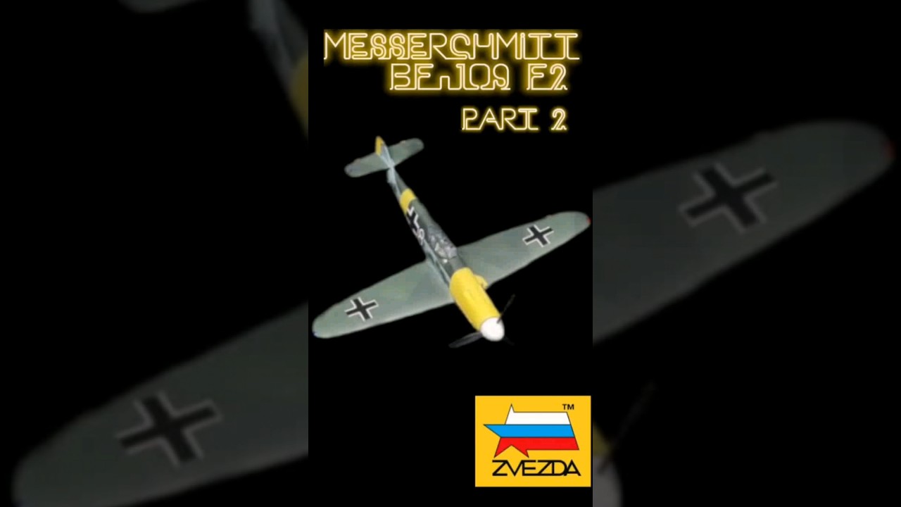 Полная стройка модели MESSERSCHMITT BF-109 F2 