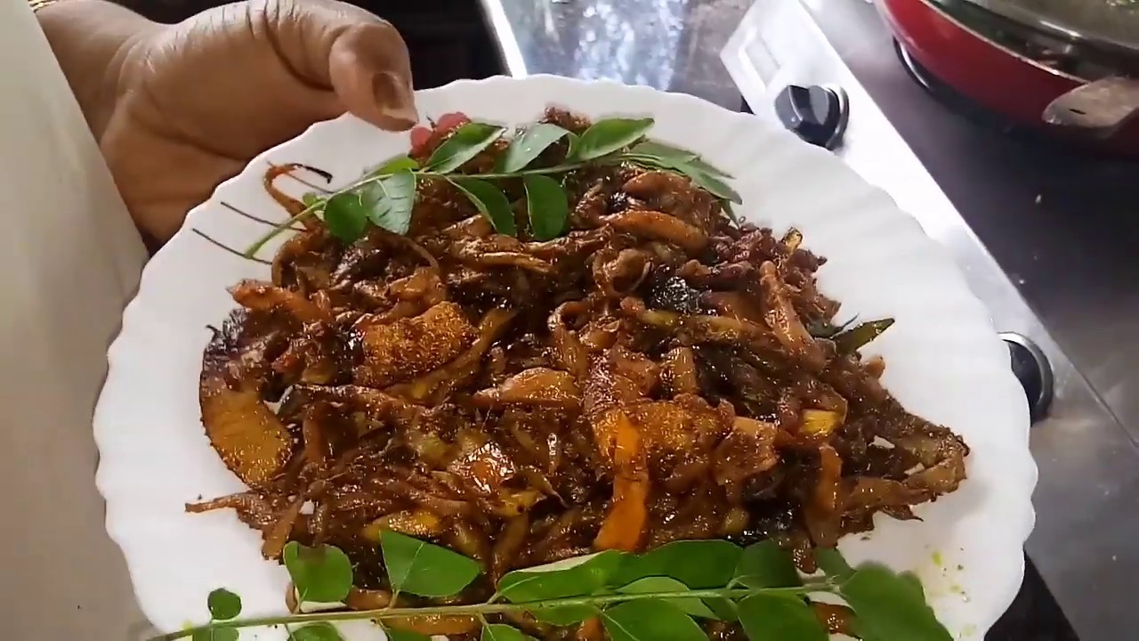 Oyster mushroom masala