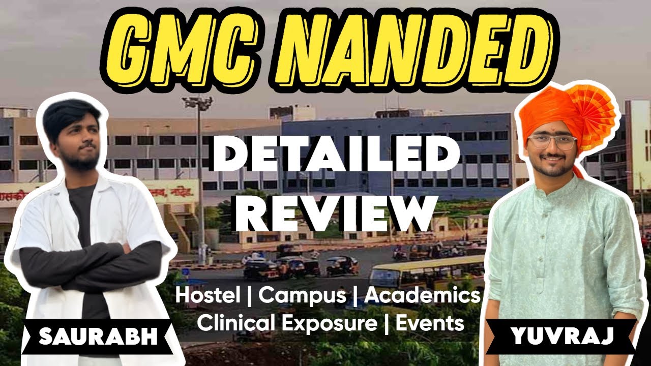 GMC Nanded Review | ft. Yuvraj | Saurabh Kakade | College Pe Charcha | #gmcnanded #neetcounselling