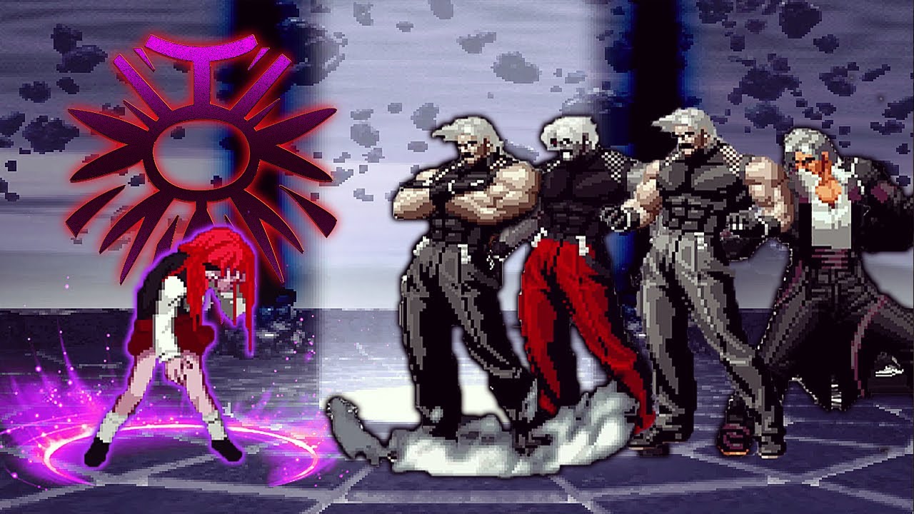 [KOF Mugen] Akiha Yagami Orochi Vs Rugal Team