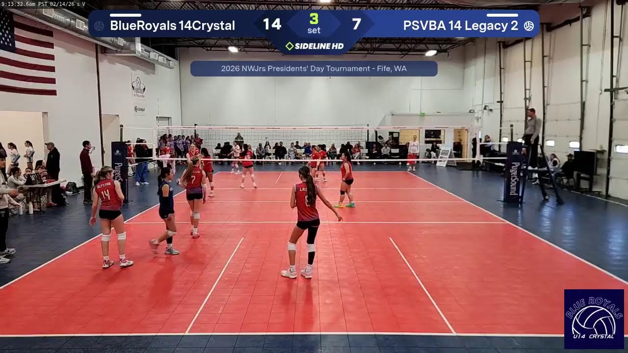 Blue Royals 14 Crystal vs PSVBA 14 Legacy 2 (2026.02.14)