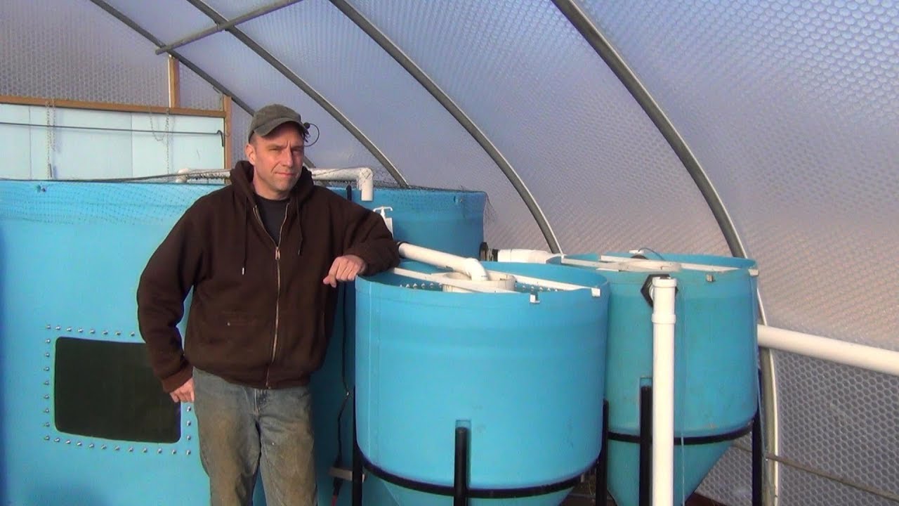 Big Aquaponic Greenhouse - Part 13 - Radial Flow Settler