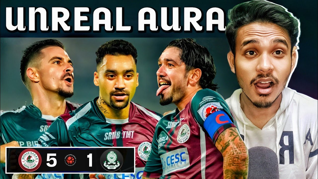 Mohun Bagan Unreal Aura Against Mohammedan SC (5-1) || TFH 