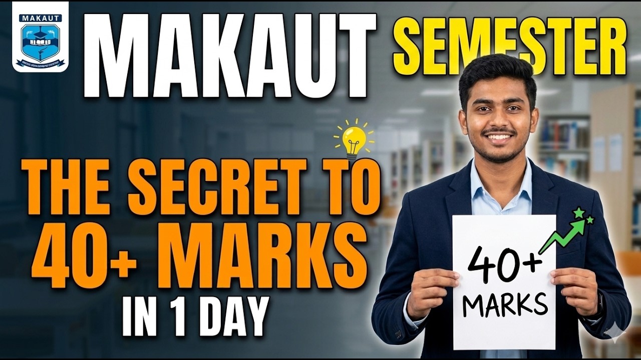 MAKAUT CO 3rd Sem Important Questions 2026 | 40+ Marks Suggestion 🔥