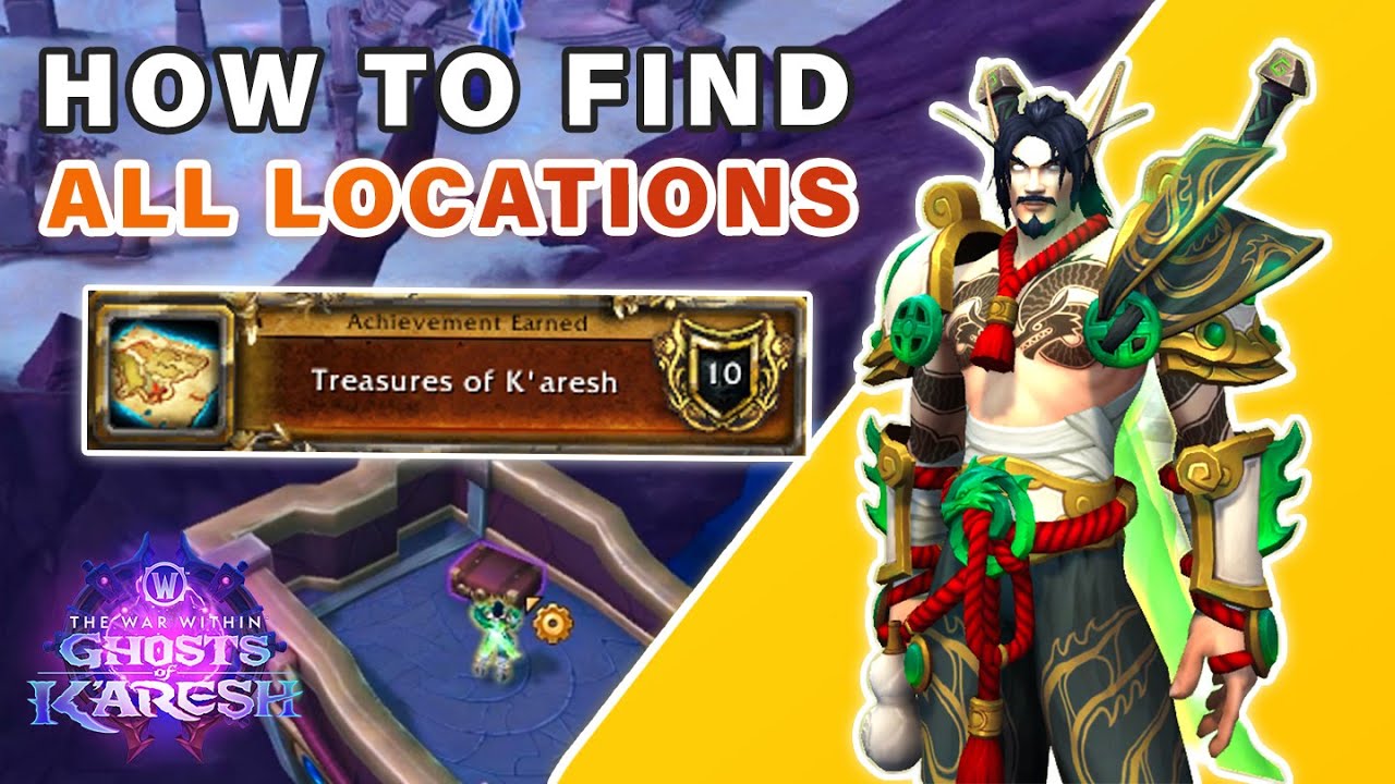 How to find ALL Treasures of K'aresh | Achievement Guide ► WOW: The War Within