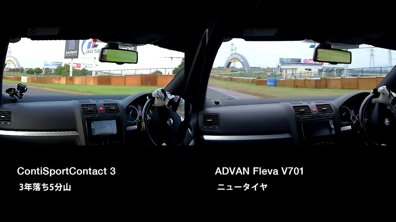 ADVAN Fleva V701 vs ContiSportContact 3