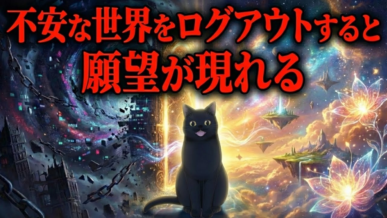 なぜか不安が消えなかった本当の理由は不足の世界から降りるだけだった！