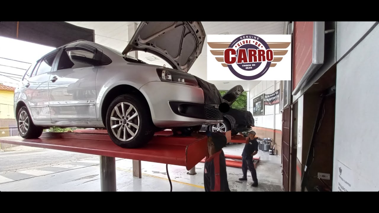 TROCA DE ÓLEO DE MOTOR E FILTROS VOLKSWAGEN SPACEFOX 1.6 2013/2014 - REVISÃO NO CLUBE DO CARRO