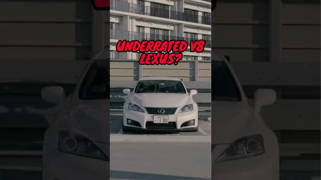 Lexus IS F: The Forgotten V8 Rival #shorts #cars #Lexus #isf