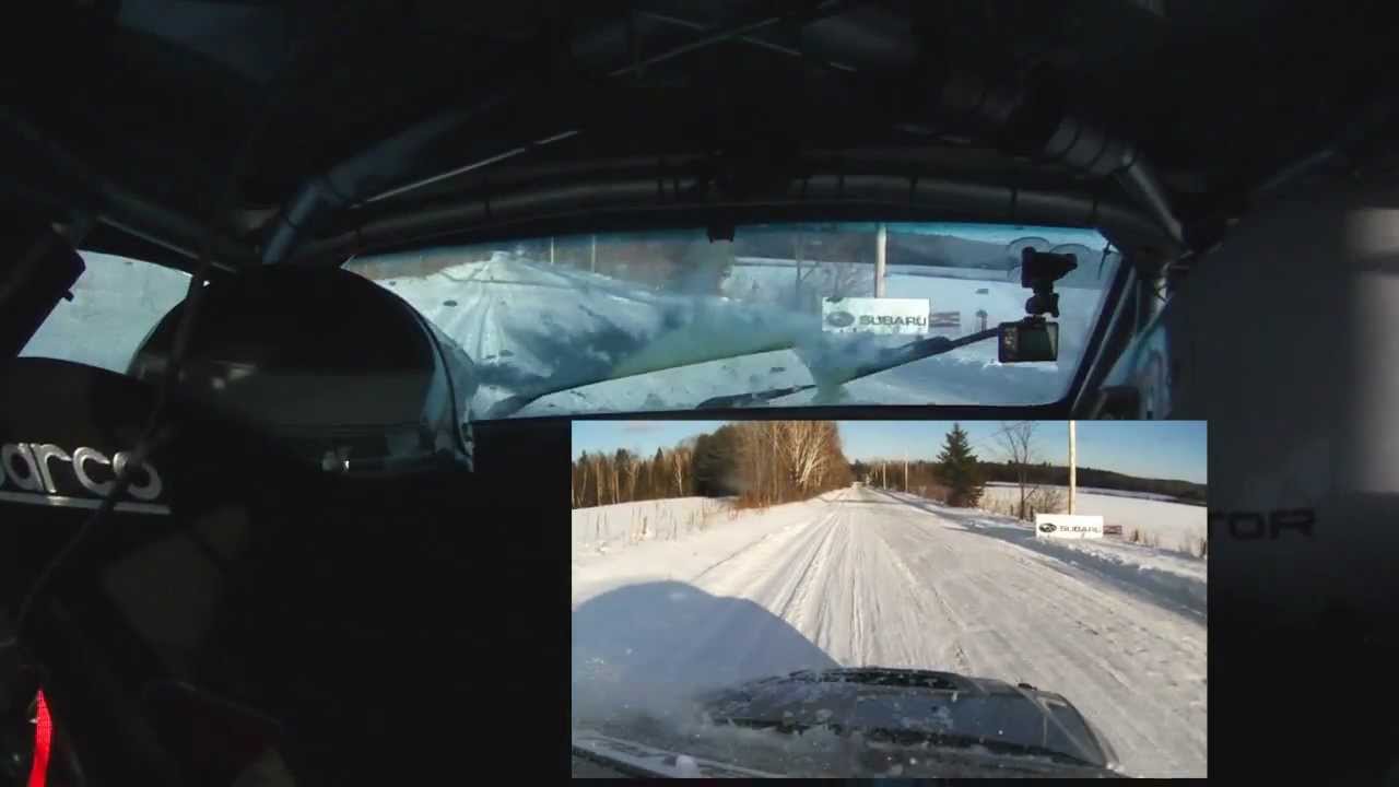 Rally Perce-Neige 2012 highlights - Black Box rally team