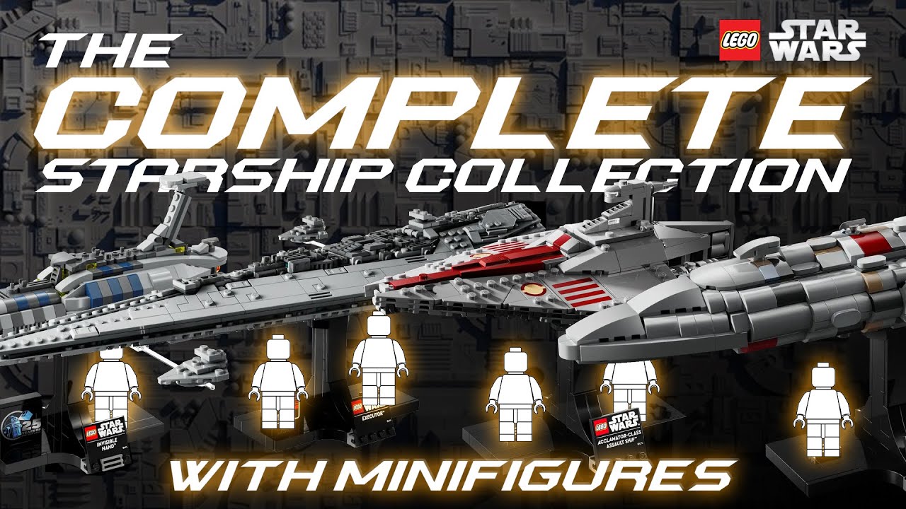 Adding the Perfect Minifigures to the LEGO Star Wars Starship Collection