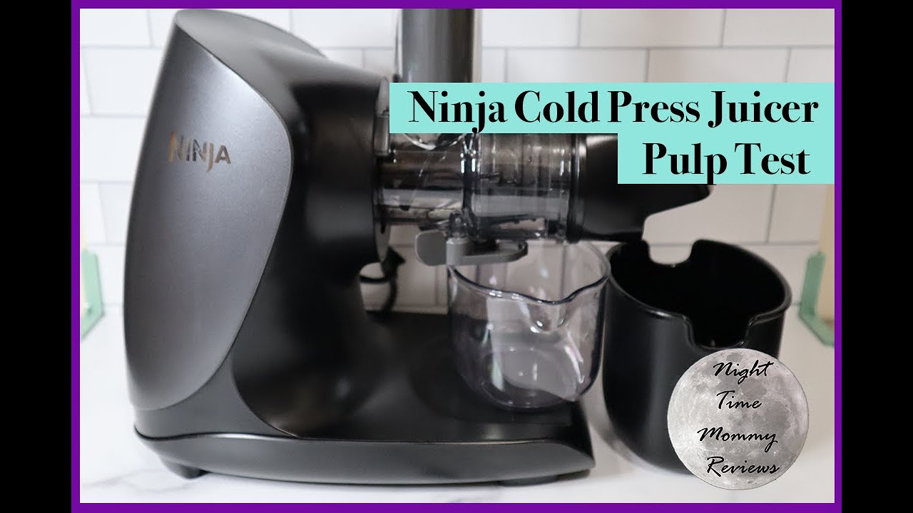 New Ninja Cold Press Juicer Pulp Test