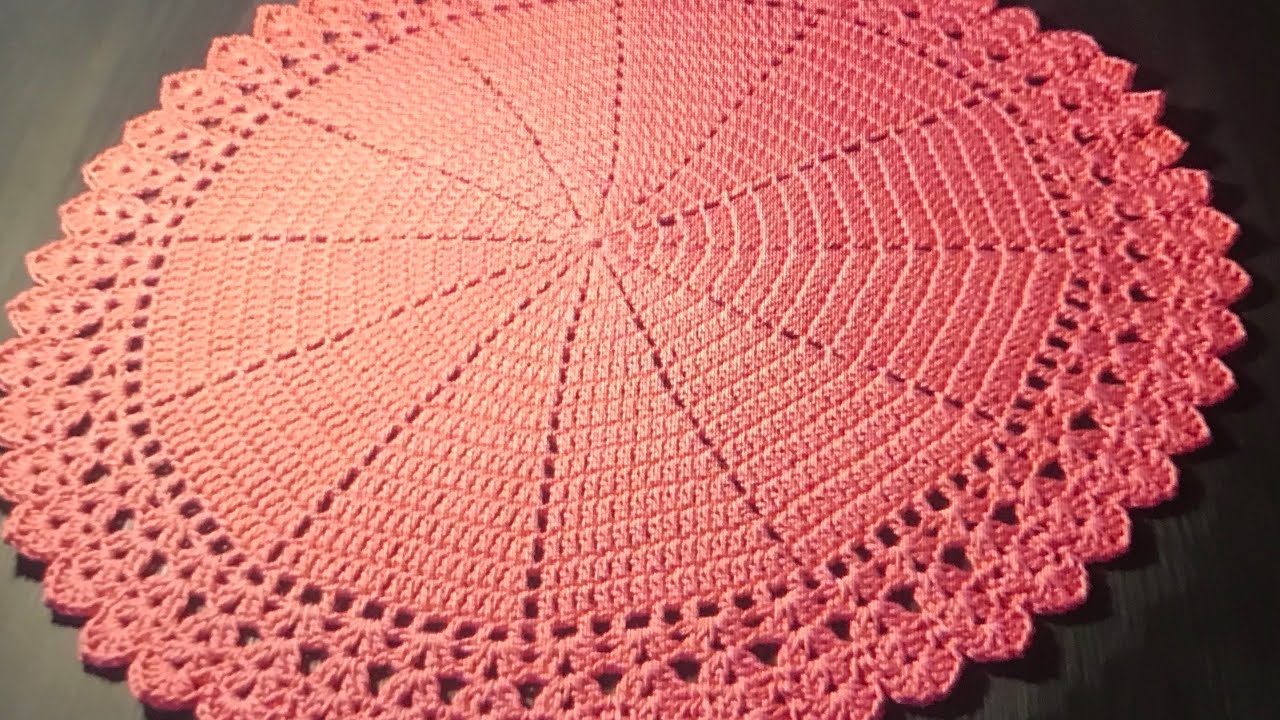 tuto comment crocheter un napperon facile rapide