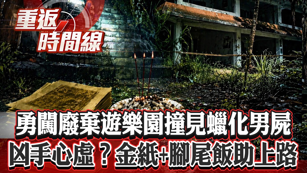 【全集】大膽團！勇闖廢棄遊樂園...竟撞見詭異蠟化男屍！冥冥之中？臨時轉點...異度空間？樓梯憑空現形？【重返時間線】李家名 @57lotto