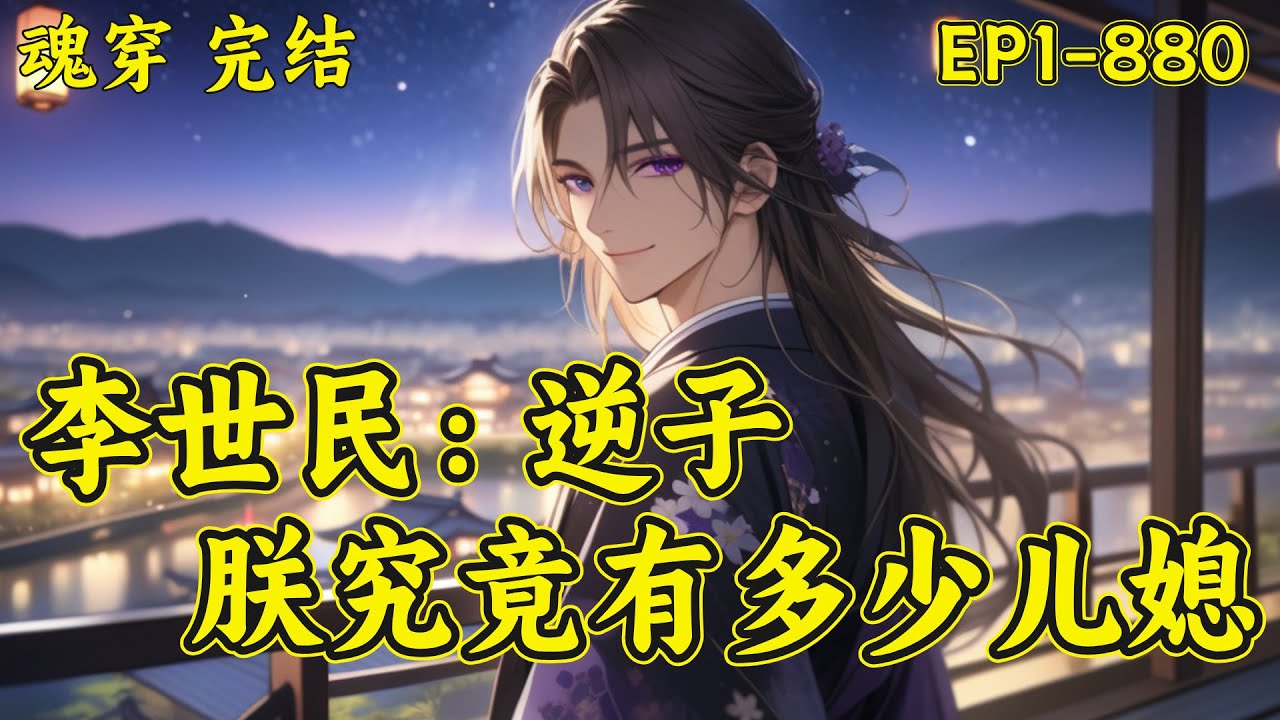 【李世民：逆子，朕究竟有多少儿媳】完结（EP1-880）穿越成李恪，就被太子陷害和李靖女儿睡在一起。李靖告状，李世民准备活活打死李恪喂狗。就在众人准备吃瓜时，李恪激活了最强背景解锁系统....