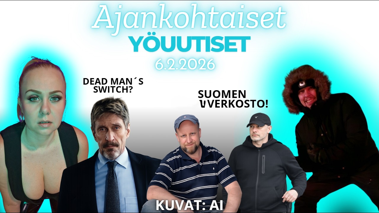 Ajankohtaiset yöuutiset 6.2.2026