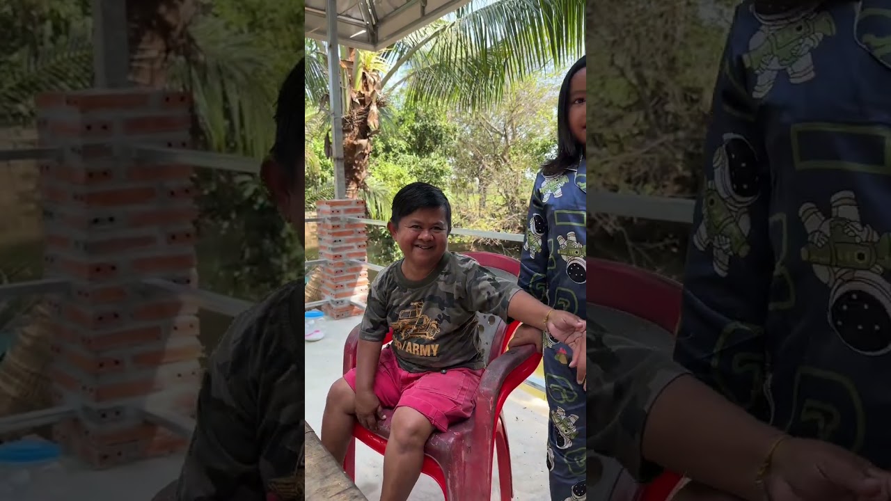 កូនៗពូក្រិនឆ្លាតៗណាស់ បើពូក្រិនសំដែងក៏ពូកែរ រីឯការងារកសិកម្មវិញរឹតតែខ្លាំង