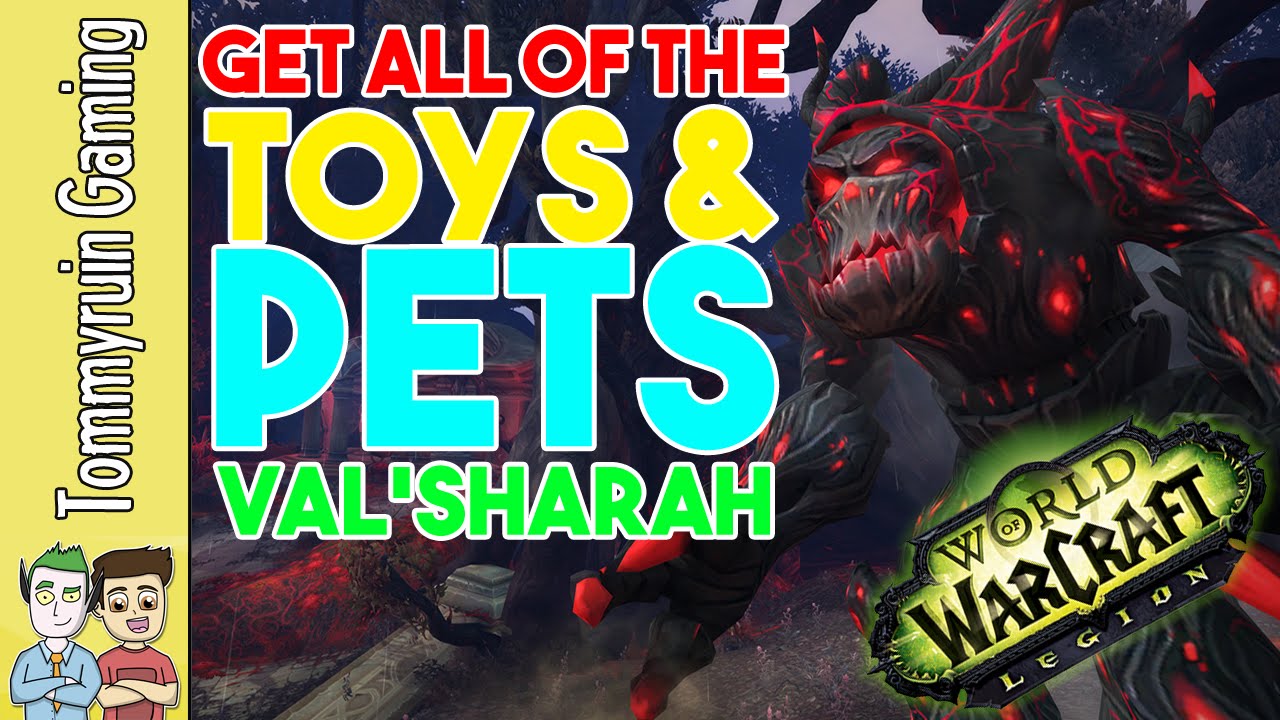 How to get ALL of the Toys and Pets in Val'Sharah - World of Warcraft: Legion
