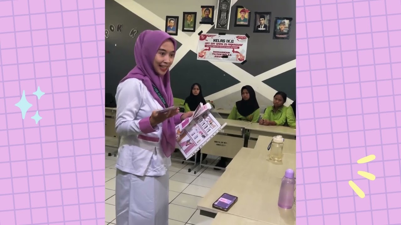 Praktik Stase Remaja Mahasiswa Prodi Profesi Bidan Polkesmas di Puskesmas Sudiang Raya