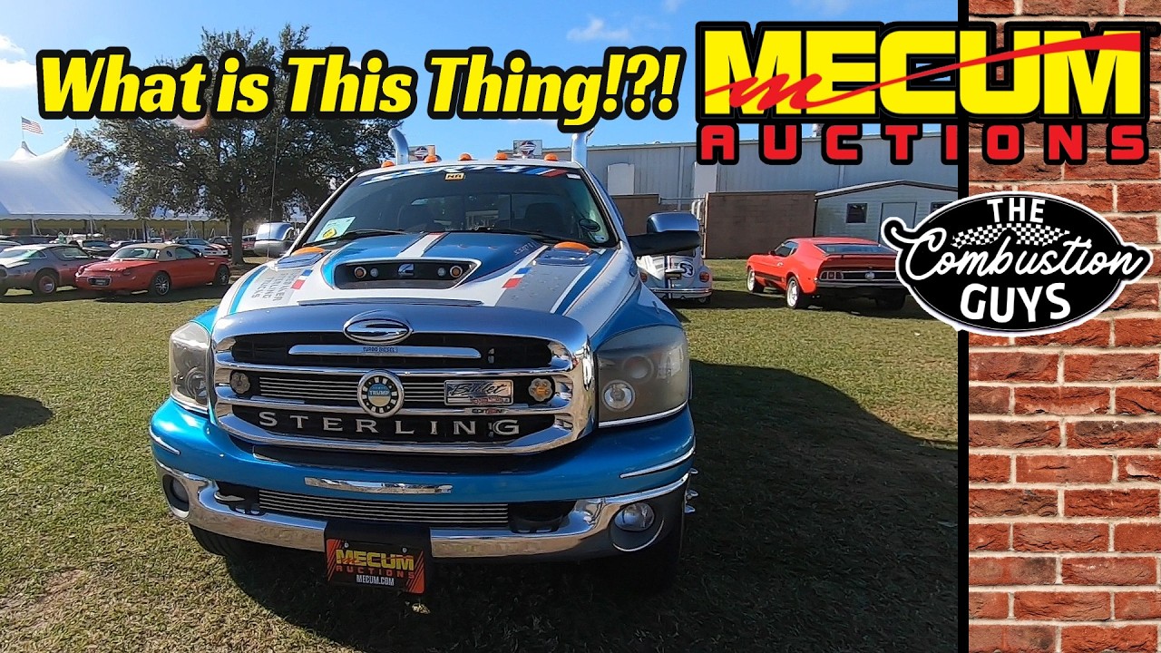 Что это за грузовик на автомобильном аукционе Mecum? | TheCombustionGuys
