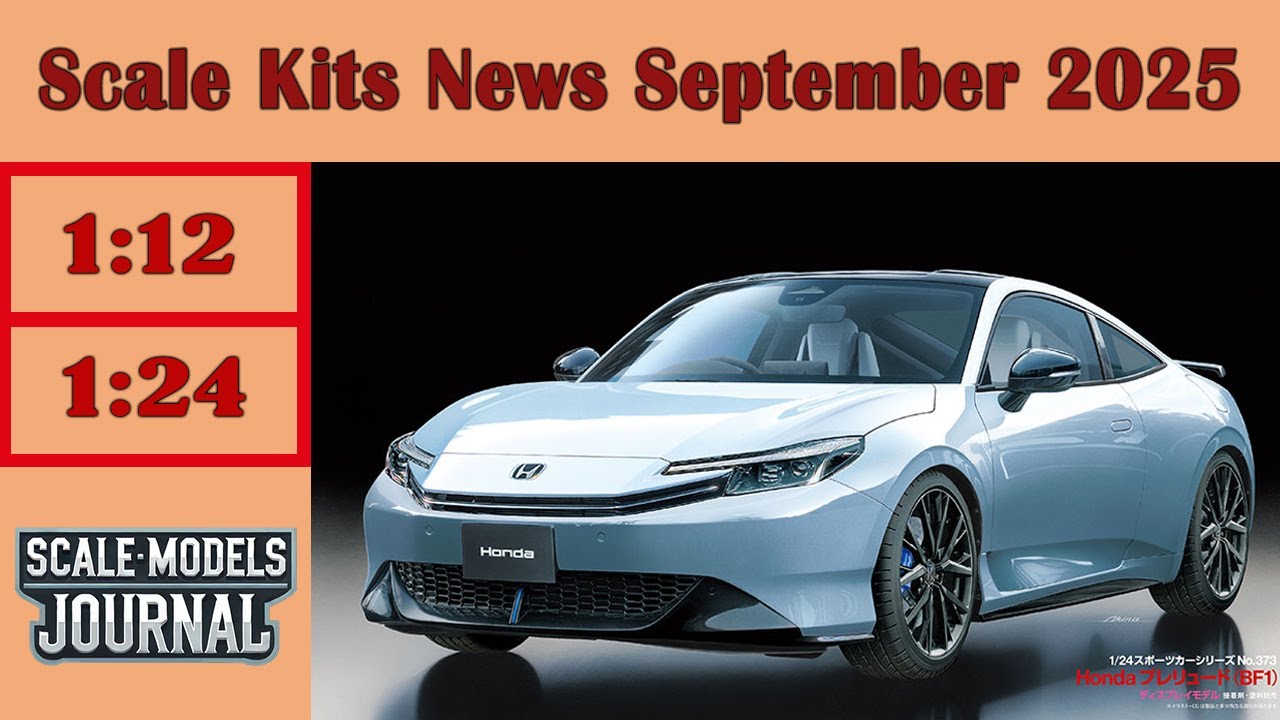 Scale Models News/ Cars, Trucks and Motorcycles 1:24, 1:25, 1:9, 1:12 - September 2025